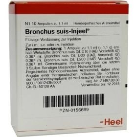 BRONCHUS SUIS INJ OR, 10 ST – PZN 156699 из Германии