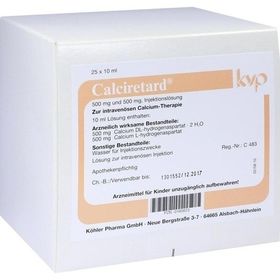 CALCIRETARD, 25X10 ML – PZN 165623 из Германии