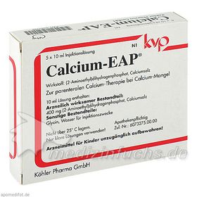 CALCIUM EAP, 5X10 ML – PZN 167792 из Германии