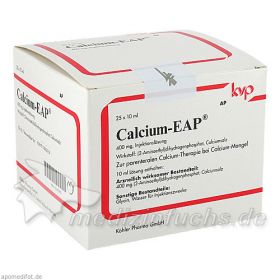 CALCIUM EAP, 25X10 ML – PZN 167800 из Германии