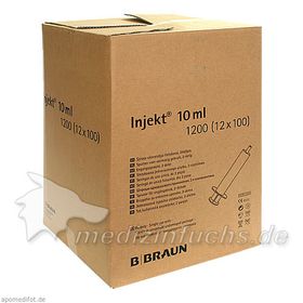 BRAUN INJ SPR LUERK EXZENT, 100X10 ML – PZN 2057926 из Германии