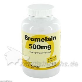Bromelain 500mg, 250 ST – PZN 2177843 из Германии