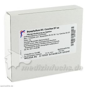 BRYOPHYLLUM D 5 CON D 7, 5X10 ML – PZN 2347593 из Германии