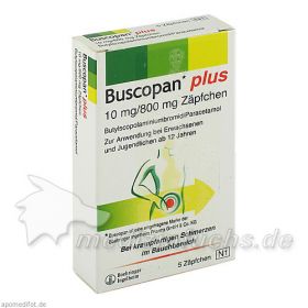 BUSCOPAN PLUS, 5 ST – PZN 2483652 из Германии