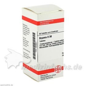 BRYONIA D30, 80 ST – PZN 2626821 из Германии