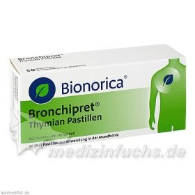 Bronchipret Thymian Pastillen, 50 ST – PZN 360951 из Германии