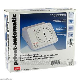 BOSO privat automatic elektron.Blutdruckmessgerät, 1 ST – PZN 458650 из Германии