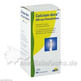 CALCIUM DURA, 100 ST – PZN 4970936 из Германии