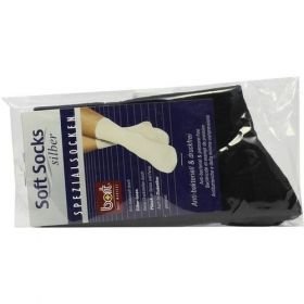 BORT SoftSocks Silber schwarz 38-40, 2 ST – PZN 5489738 из Германии