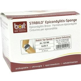 BORT Stabilo Epicondylitis-Spange grau Größe 5, 1 ST – PZN 5539962 из Германии