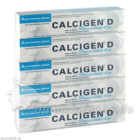Calcigen D Brausetabletten, 100 ST – PZN 662184 из Германии