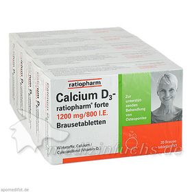 Calcium D3-ratiopharm forte, 100 ST – PZN 6784729 из Германии