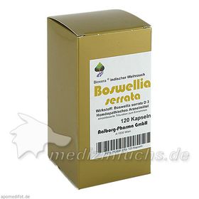 Boswellia serrata Bioxera, 120 ST – PZN 8538940 из Германии