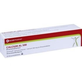 Calcium AL 500, 20 ST – PZN 8698572 из Германии
