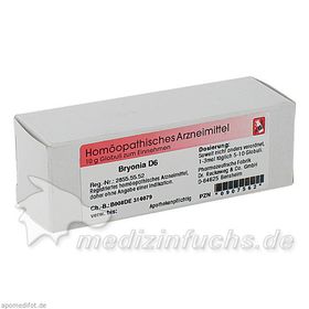 Bryonia D6, 10 G – PZN 907562 из Германии