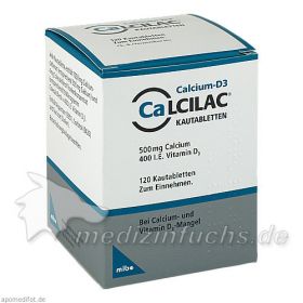 Calcilac Kautabletten, 120 ST – PZN 9083097 из Германии