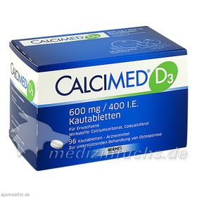 Calcimed D3 600mg/400 I.E., 96 ST – PZN 9750145 из Германии