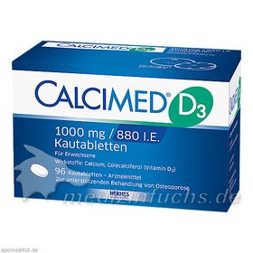 Calcimed D3 1000mg/880 I.E., 96 ST – PZN 9750197 из Германии