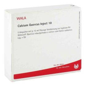 Calcium Quercus Inject 10 Ampullen (5X10 ml) – PZN 79898 из Германии