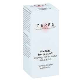 Ceres Plantago lanceolata Urtinktur (20 ml) – PZN 200874 из Германии