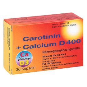 Carotinin + Calcium D 400 Kapseln (30 stk) – PZN 214161 из Германии