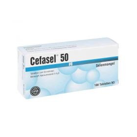 Cefasel 50 [my]g Tabletten (100 stk) – PZN 261663 из Германии