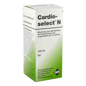 Cardioselect N Tropfen (100 ml) – PZN 480023 из Германии
