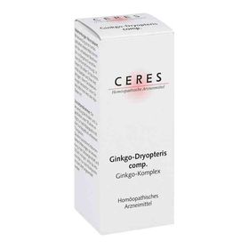 Ceres Ginkgo dryopteris compositus  Tropfen (20 ml) – PZN 503103 из Германии