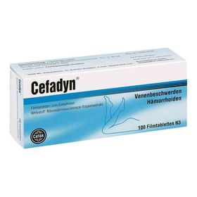 Cefadyn Filmtabletten (100 stk) – PZN 539176 из Германии