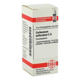 Carboneum Sulfurat. C 6 Globuli (10 g) – PZN 545774 из Германии