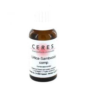 Ceres Urtica sambucus compositus  Tropfen (20 ml) – PZN 575166 из Германии