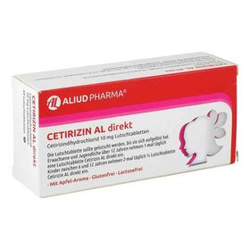 Cetirizin AL direkt (49 stk) – PZN 927352 из Германии