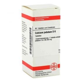 Calcium Jodatum D 6 Tabletten (80 stk) – PZN 1762628 из Германии