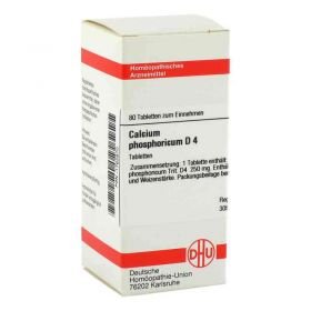 Calcium Phosphoricum D 4 Tabletten (80 stk) – PZN 1762870 из Германии