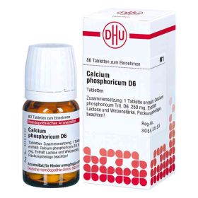 Calcium Phosphoricum D 6 Tabletten (80 stk) – PZN 1762887 из Германии