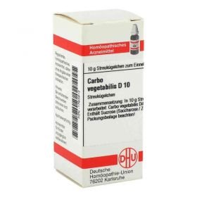 Carbo Vegetabilis D 10 Globuli (10 g) – PZN 1763912 из Германии