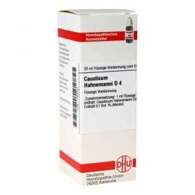 Causticum Hahnemanni D 4 Dilution (20 ml) – PZN 1764337 из Германии