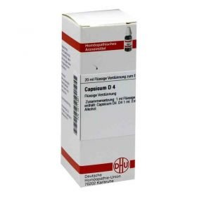 Capsicum D 4 Dilution (20 ml) – PZN 2111821 из Германии