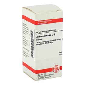Carbo Animalis D 4 Tabletten (80 stk) – PZN 2111844 из Германии
