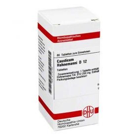 Causticum Hahnemanni D 12 Tabletten (80 stk) – PZN 2112163 из Германии
