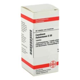 Causticum Hahnemanni D 30 Tabletten (80 stk) – PZN 2112186 из Германии