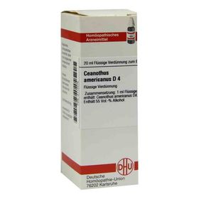 Ceanothus Americanus D 4 Dilution (20 ml) – PZN 2112275 из Германии