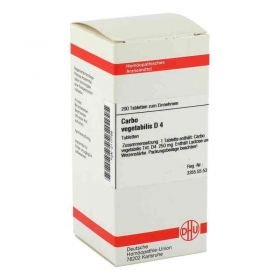 Carbo Vegetabilis D 4 Tabletten (200 stk) – PZN 2117798 из Германии