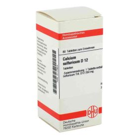 Calcium Sulfuricum D 12 Tabletten (80 stk) – PZN 2117924 из Германии
