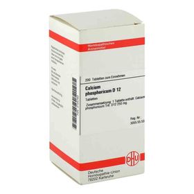 Calcium Phosphoricum D 12 Tabletten (200 stk) – PZN 2125763 из Германии