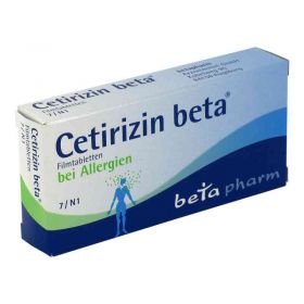 Cetirizin beta (7 stk) – PZN 2156858 из Германии