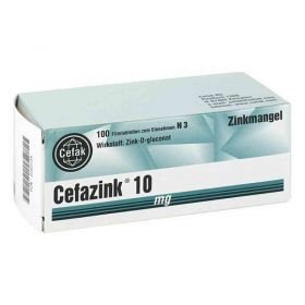 Cefazink 10mg (100 stk) – PZN 2252734 из Германии