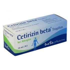 Cetirizin beta (10 ml) – PZN 2451089 из Германии