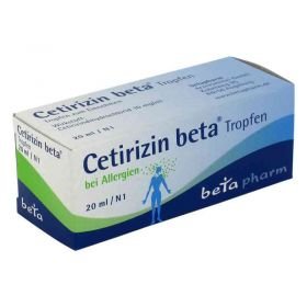 Cetirizin beta (20 ml) – PZN 2451095 из Германии