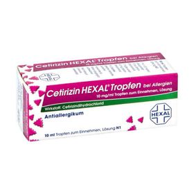 Cetirizin HEXAL bei Allergien 10mg/ml (10 ml) – PZN 2579607 из Германии